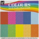 Creative Craft Group Sada jednostranných papírů 15 × 15cm Coloure – Hledejceny.cz