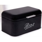 Chlebník v retro stylu černý - Theo&Cleo – Zboží Dáma