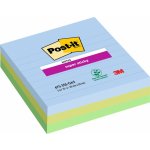 3M Post-it 675 Super Sticky - silně lepicí bloček - 101 x 101 mm, 3 x 70 l., Oasis – Zboží Dáma