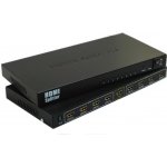 CABLE HDMI splitter 1-8 portů kovový s napájecím adaptérem, 3D, FULL HD KHSPLIT8B – Zbozi.Blesk.cz