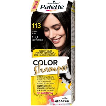 Pallete Color Shampoo černý 113