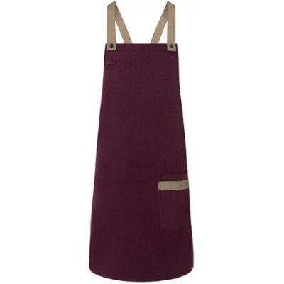 Karlowsky Gastro zástěra KY119 Aubergine 70x85cm – Hledejceny.cz