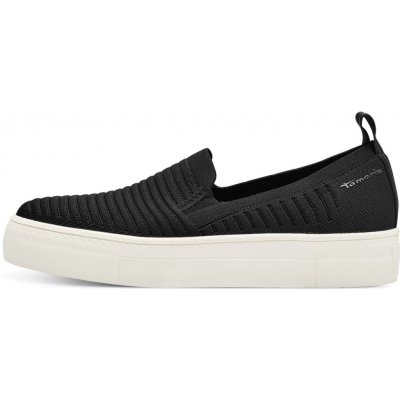 Tamaris 1-24704-42-001 Dámské slip-on tenisky černé – Sleviste.cz