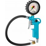 HAZET 9041-1, Měřič tlaku v pneumatikách | 0–12 bar, ±0,3 bar, 400 mm hadice | Zboží Auto
