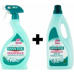 SANYTOL DUOPACK Dezinfekce Podlahy 1l + sprej univerzal 500 ml – Zboží Mobilmania