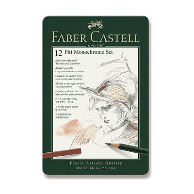 Faber-Castell Kreslířská sada Pitt 12ks – Hledejceny.cz