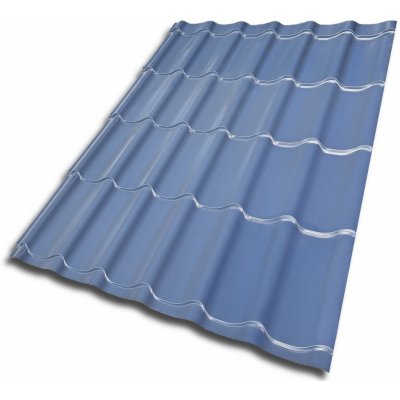 Blachotrapez Kingas Eco Plus 0,5 x 1195 x 1530 mm Polyester Standard antracit 1 ks – Sleviste.cz