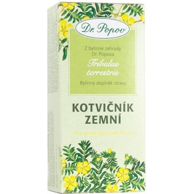 Dr. Popov Kotvičník zemní nať a plod 20 g – Zboží Dáma