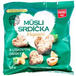 Semix Müsli srdíčka křupavá s lískovými oříšky 50 g