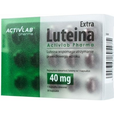Activlab Pharma Lutein Extra 40 mg 30 kapslí – Hledejceny.cz