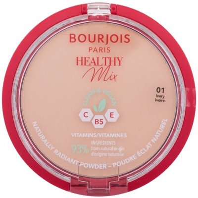 Bourjois Pudr Paris Healthy Mix Clean & Vegan Naturally Radiant Powder 01 Ivory 10 ml – Hledejceny.cz