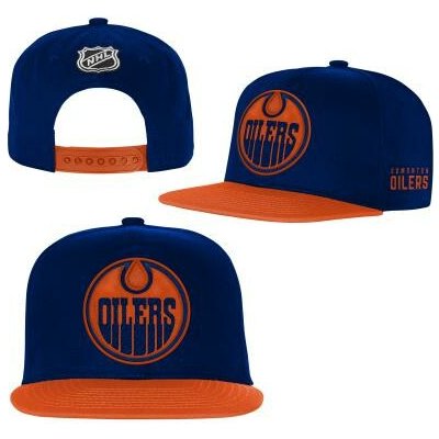 Outerstuff Edmonton Oilers NHL Essentials Flatbrim Snapback – Zboží Dáma