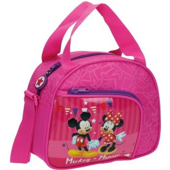 Joummabags Junior taška Mickey a Minnie party 23x19x10 cm