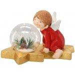 Pro-Tech shop Vánoční figurka andílek s koulí LED 36,5x21,5x23,5cm 69417 – Hledejceny.cz
