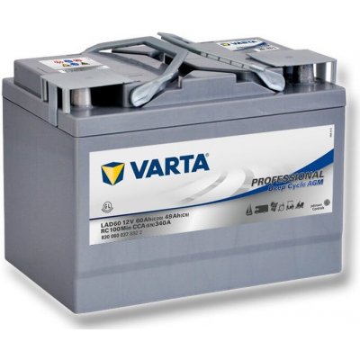 Varta Professional 12V 60Ah 370A 830 060 037 – Zboží Mobilmania