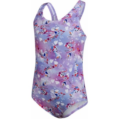 Speedo Junior Disney Frozen Olaf Swimsuit candy magenta – Zboží Mobilmania