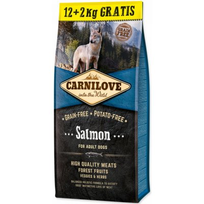 Carnilove Dog Salmon for Adult NEW 14 kg – Zbozi.Blesk.cz