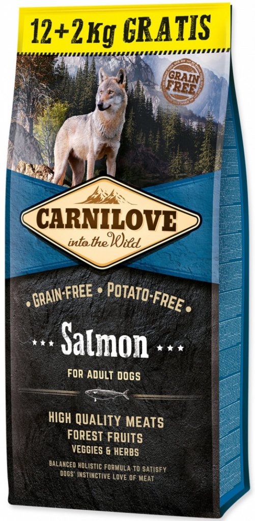 Carnilove Dog Salmon for Adult NEW 14 kg