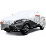 AMiO Autoplachta stříbrná se zipem, reflexní, 120 g + bavlna, SUV/VAN XL