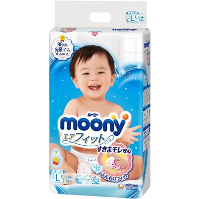 Moony Air Fit L pro 9-14 kg 48 ks – Hledejceny.cz