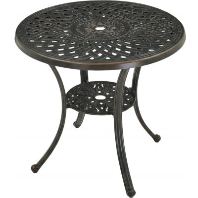 Garden Line Zahradní stůl Mondrich 78 cm antický bronz – Hledejceny.cz