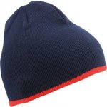 Myrtle Beach beanie with Contrasting Border Námořní modrá červená – Hledejceny.cz
