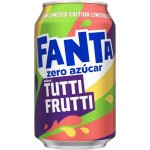 Fanta Tutti Frutti Zero Sugar 330 ml – Zboží Dáma