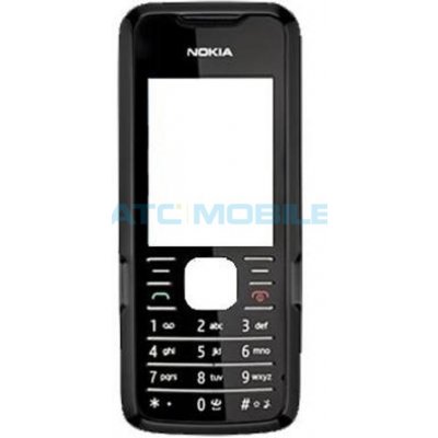 Kryt Nokia 7210 Supernova přední černý