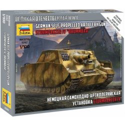 Zvezda Sturmpanzer IV Brummbär 1:100