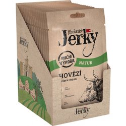 Jihočeské Jerky Hovězí natur 15 x 20 g