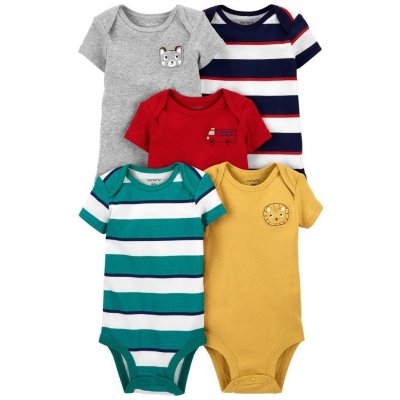 CARTER'S Body krátký rukáv Stripe chlapec LBB 5ks – Hledejceny.cz