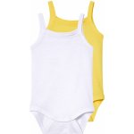 Lupilu Dívčí body 2kusy bílá žlutá – Zboží Mobilmania