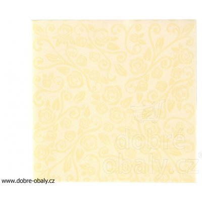 Wimex ubrousky Premium dekor R béžové 50ks 40x40cm – Sleviste.cz