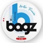 Bagz ARCTIC FREEZE Mentol a máta 8 mg 22 sáčků – Sleviste.cz