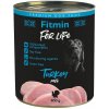 Konzerva pro psy Fitmin Dog For Life Turkey 400 g