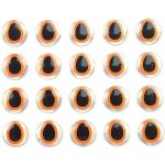Sybai Epoxidové Oči 3D Epoxy Eyes Fluo Green 7mm – Hledejceny.cz
