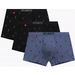 Atlantic boxerky 3MH-011 3-Pack černá – Zbozi.Blesk.cz