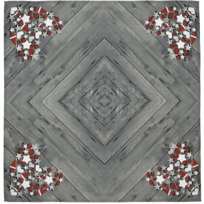 Boma Trading Vánoční ubrus Christmas 85x85 cm – Zboží Mobilmania