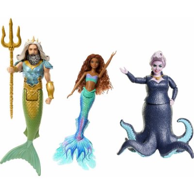 Mattel Disney Princess Malá mořská víla Ursula a Král Triton – Zboží Dáma