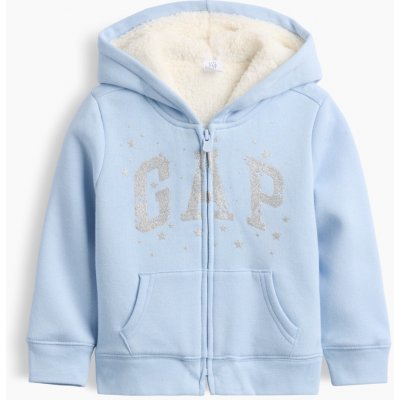 GAP Baby sherpa mikina Modrá – Sleviste.cz