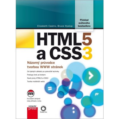 HTML5 a CSS3 - Elizabeth Castro – Zboží Mobilmania