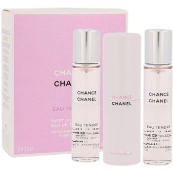 Chanel Chance Eau Tendre toaletní voda dámská 3 x 20 ml