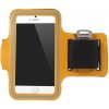 Pouzdro a kryt na mobilní telefon Pouzdro AppleMix Sportovní Apple iPhone 6 / 6S - oranžové s reflexním pruhem