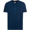 Pánské Tričko Camel Active tričko HENLEY 1/2 ARM modrá