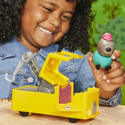 Hasbro Swinka Peppa Nákladní auto Dědeček Psa s tažným zařízením F9519 – Hledejceny.cz