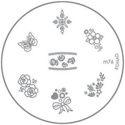 Konad destička na razítkování m76 – Zboží Mobilmania