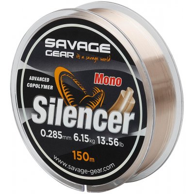 Savage Gear SILENCER MONO 150 m 0,285 mm 6,15 kg – Zboží Mobilmania