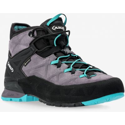 Aku Rock Dfs Mid GTX dámská obuv grey turquoise – Hledejceny.cz