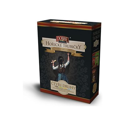 Pravé hořické trubičky dárkový mix čtyři druhy 10 x 38 g – Zboží Dáma