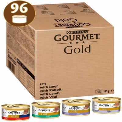 Gourmet Gold jemná variace chutí 96 x 85 g – Hledejceny.cz